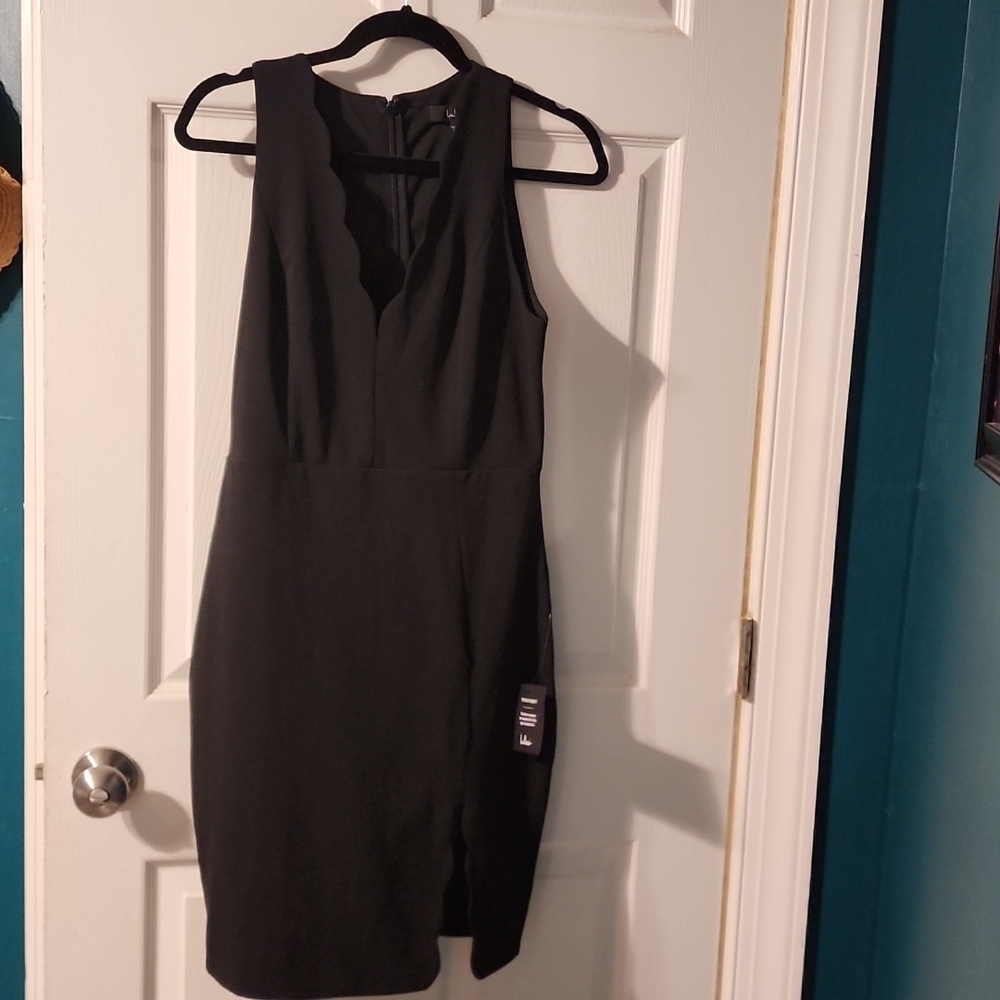 Lulu's black cocktail dress - L